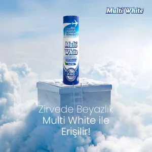 Multi White Cep Boy Seyahat Diş Macunu – Seyahatlerde Pratik Diş Bakımı